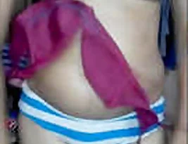 Pretty Indian married woman in steamy video change