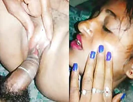 Hot wife goes to bed during nighttime and gives blow job and ride me hard.