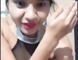 Beautiful Indian girl gets naked for the camera.