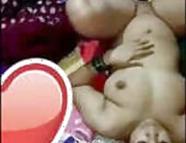 Indian couple caught having sex at night.
