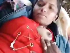 Outdoor fucking with a desi village girl