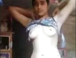 Pretty Indian girl strips and gets more beautiful