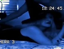 Beautiful threesome with petite and small boobed women in sleeping sex position