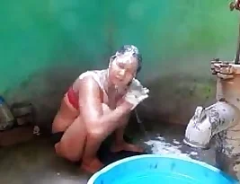 Skinny Maria in hot shower with her husband and a lesbian police sting.