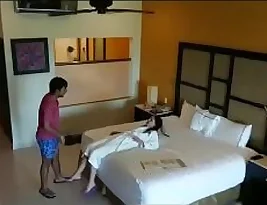 Indian hotel room orgy with wife and free xxx desi papa action